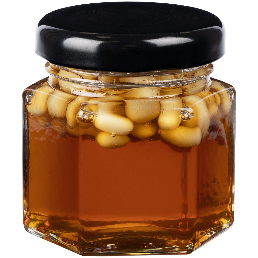 картинка Мед Bee To Bear Mini ver.2, с кедровыми орехами от магазина