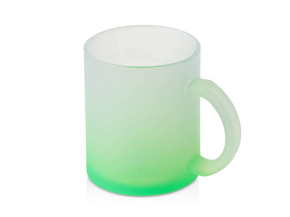 картинка Стеклянная матовая кружка с градиентом для сублимации Ombre Sub от магазина