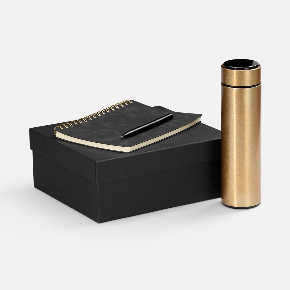 картинка Набор Spiral Gold, черный от магазина