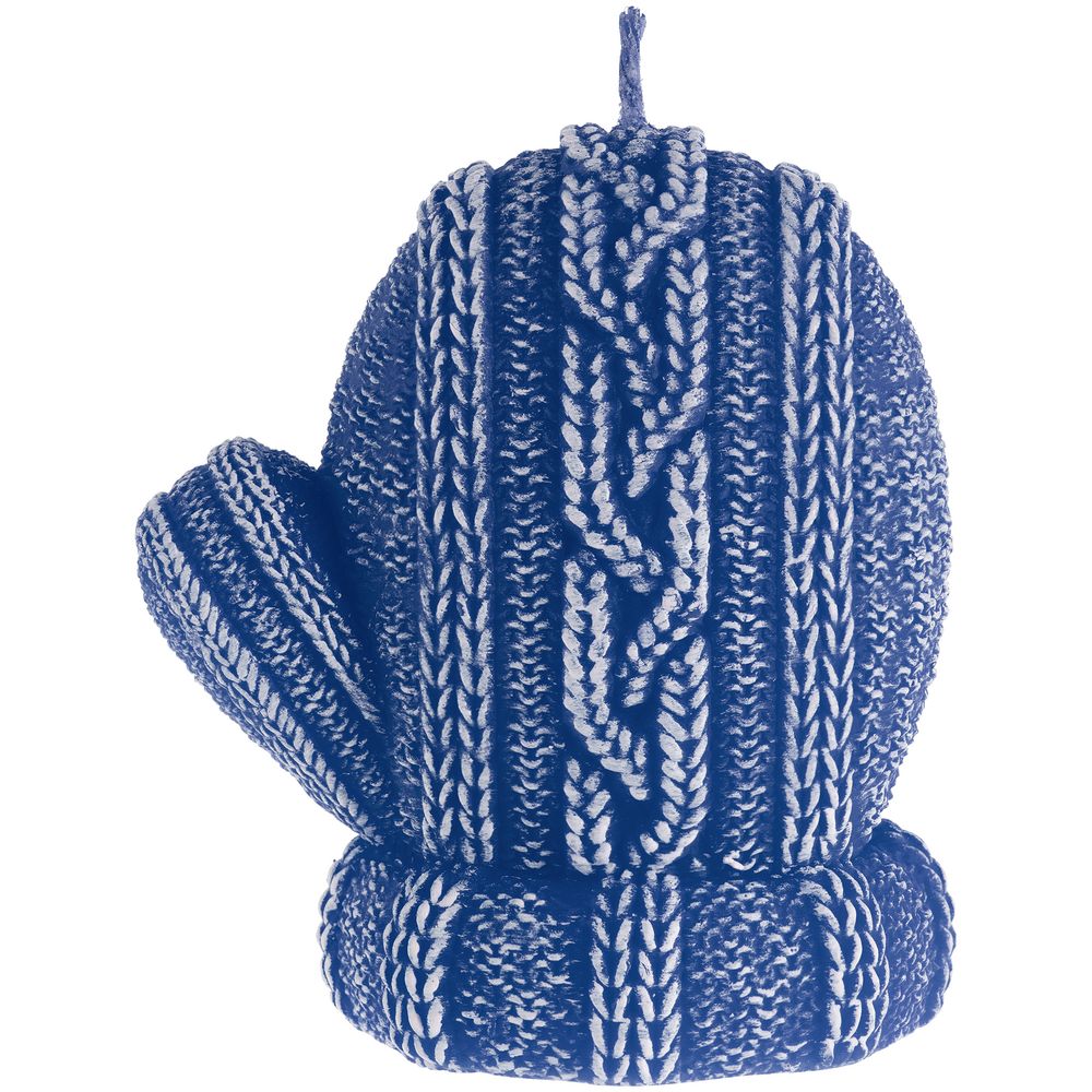 картинка Свеча Kniteam, варежка, синяя от магазина