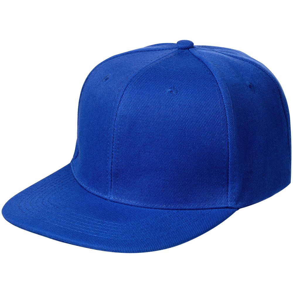картинка Бейсболка Snapback с прямым козырьком, ярко-синяя от магазина