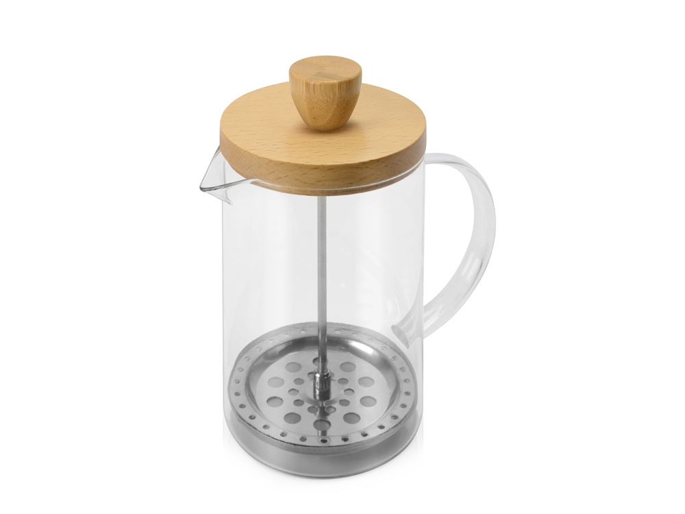 картинка Френч-пресс с деревянной крышкой Siesta от магазина