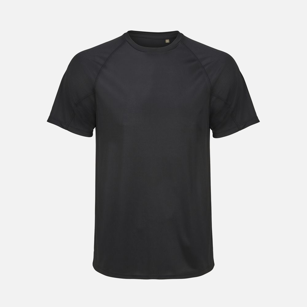 картинка Футболка спортивная унисекс Vortex, черная от магазина