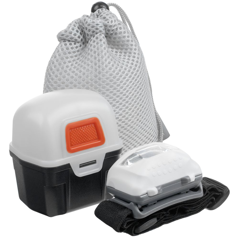 картинка Многофункциональный светодиодный фонарь Klar, серый от магазина