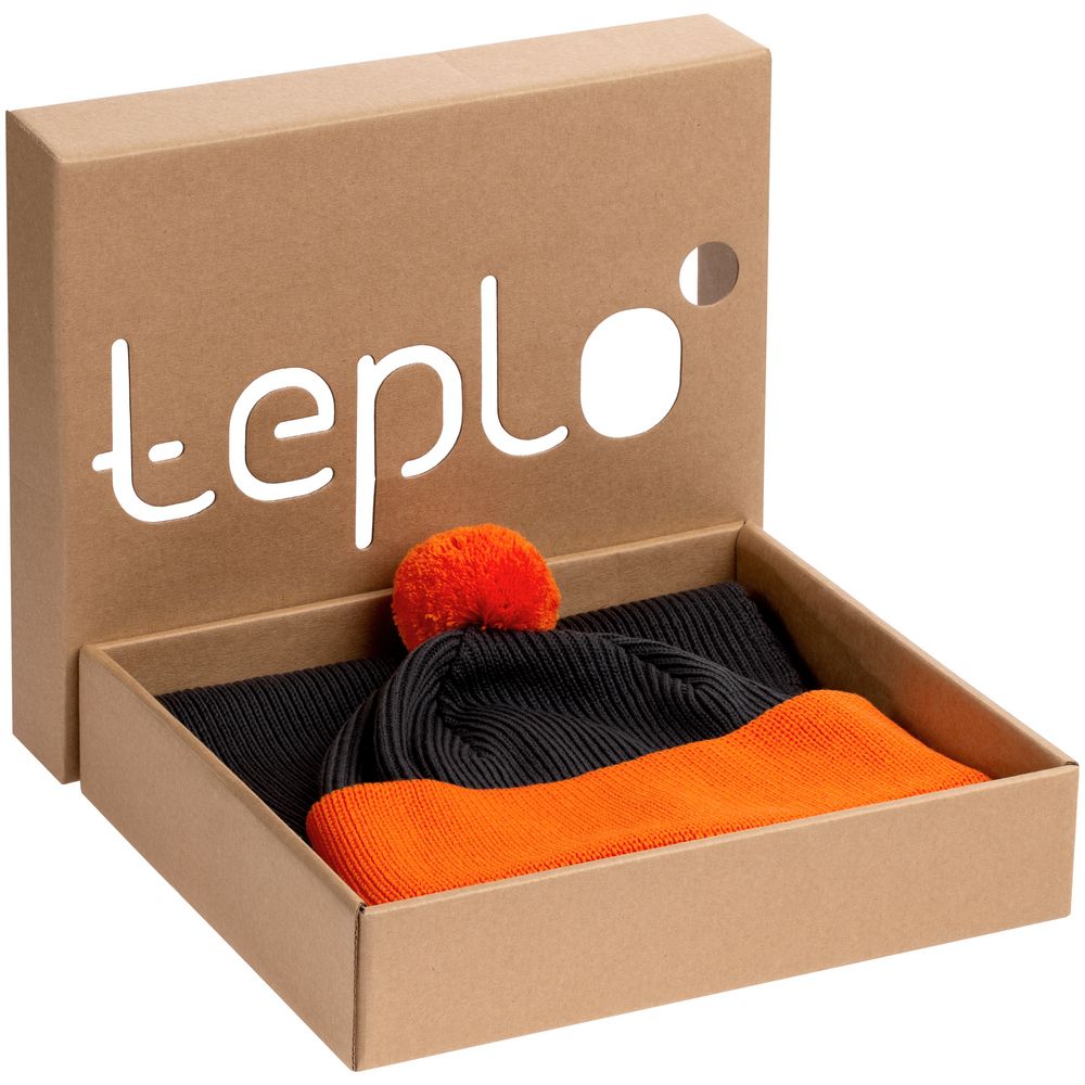 картинка Набор Snappy, темно-серый с оранжевым от магазина