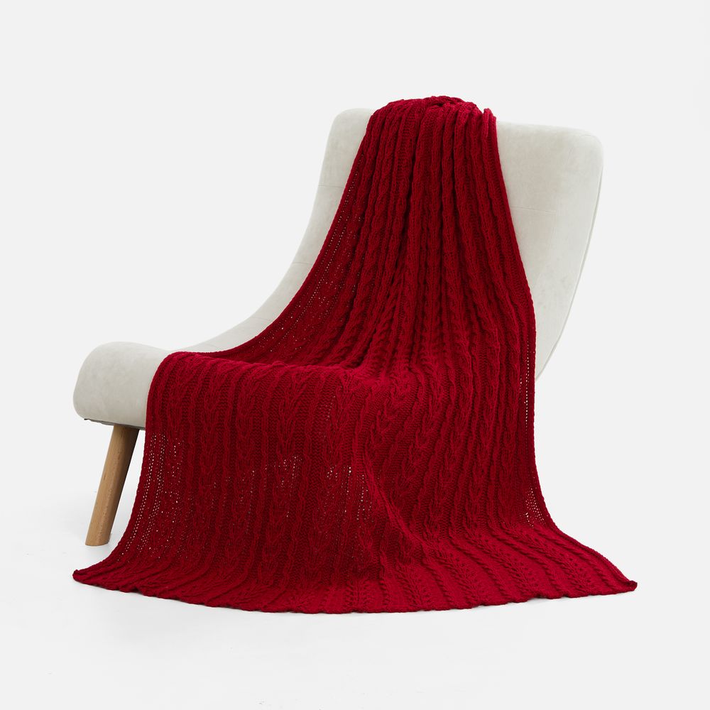 картинка Плед Eloisa, красный от магазина