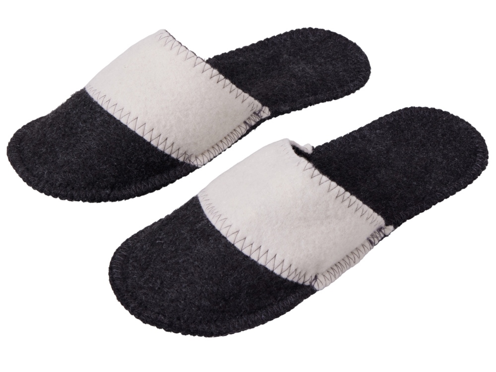 картинка Тапочки двухцветные для бани и сауны Healing от магазина