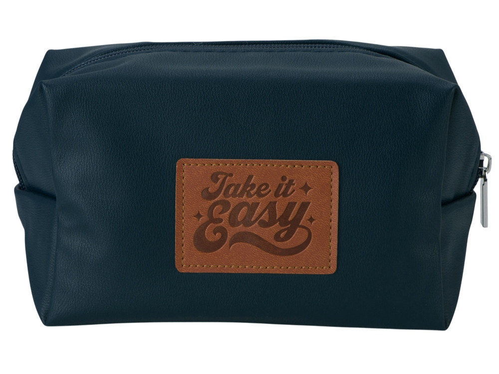 картинка Косметичка из эко-кожи Enio с патчами от магазина