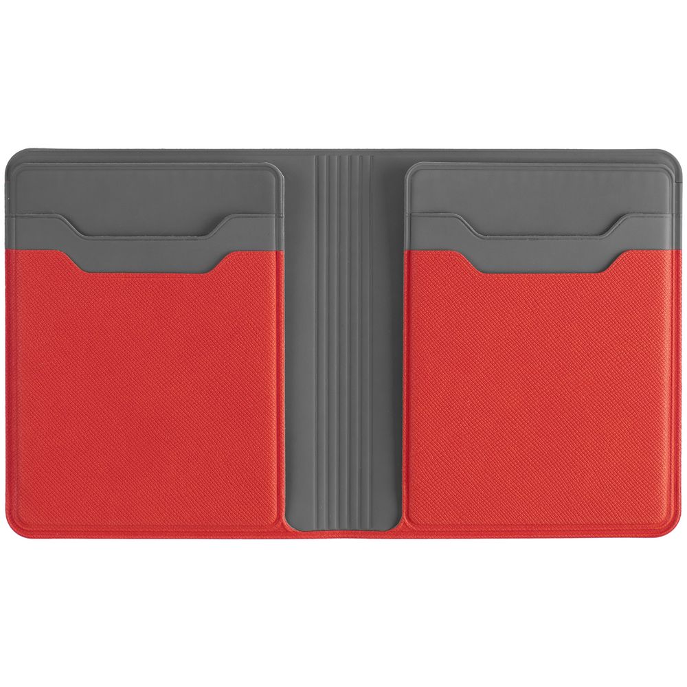 картинка Картхолдер с отделением для купюр Dual, красный от магазина