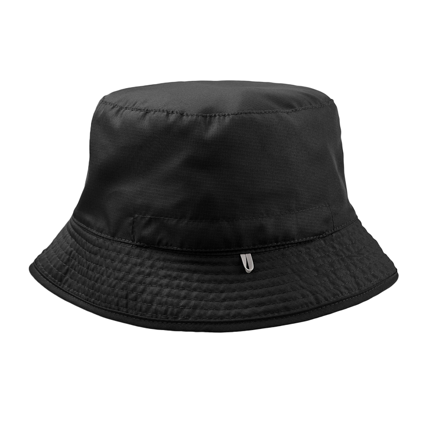 картинка Панама BUCKET POCKET, черный-серый, 100% нейлон, 85 г/м2 от магазина