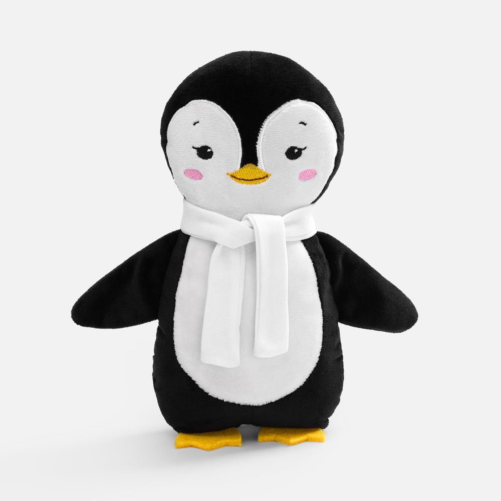 картинка Мягкая игрушка Beastie Toys, пингвиненок с белым шарфом от магазина