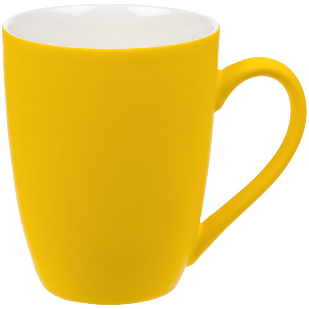 картинка Кружка Good Morning с покрытием софт-тач, желтая от магазина