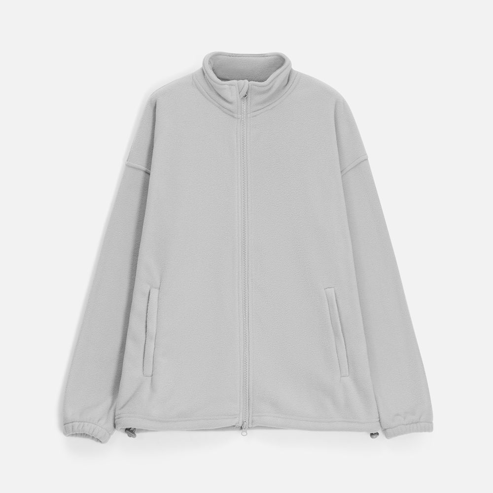 картинка Куртка флисовая унисекс Nebo, светло-серая от магазина