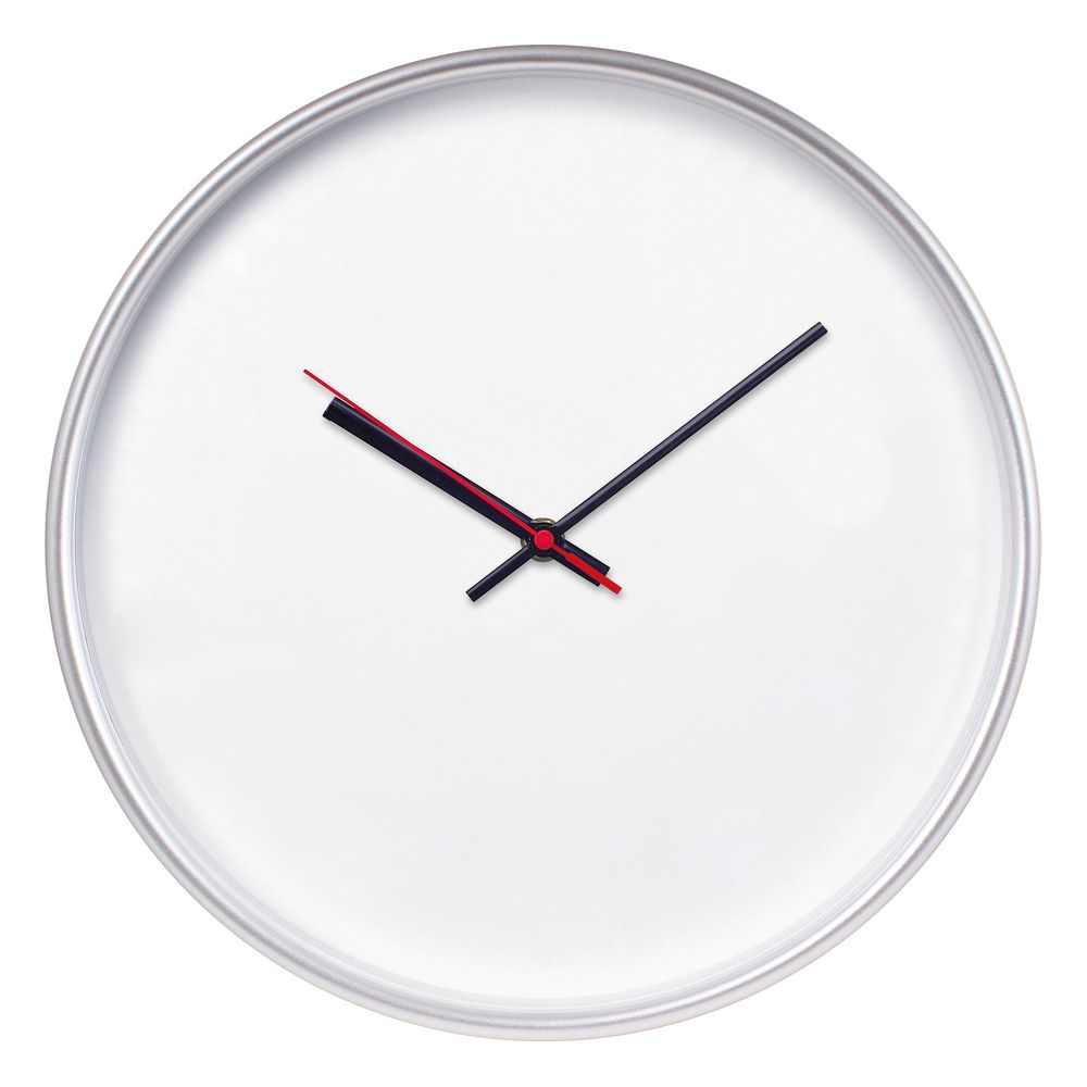 картинка Часы настенные ChronoTop, серебристые от магазина