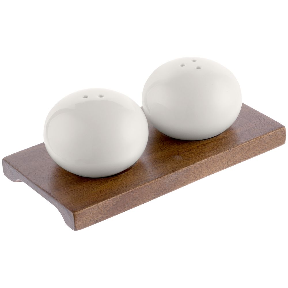 картинка Набор из солонки и перечницы Piacente, белый от магазина