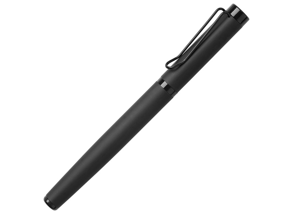 картинка Металлическая ручка роллер Black Lama soft-touch от магазина