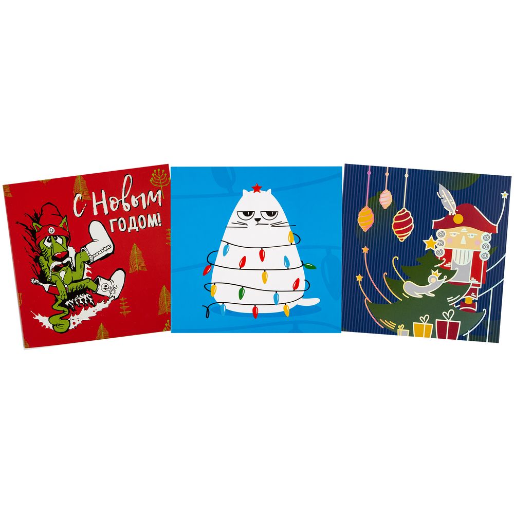 картинка Набор Warmest Wishes: 3 открытки с конвертами от магазина