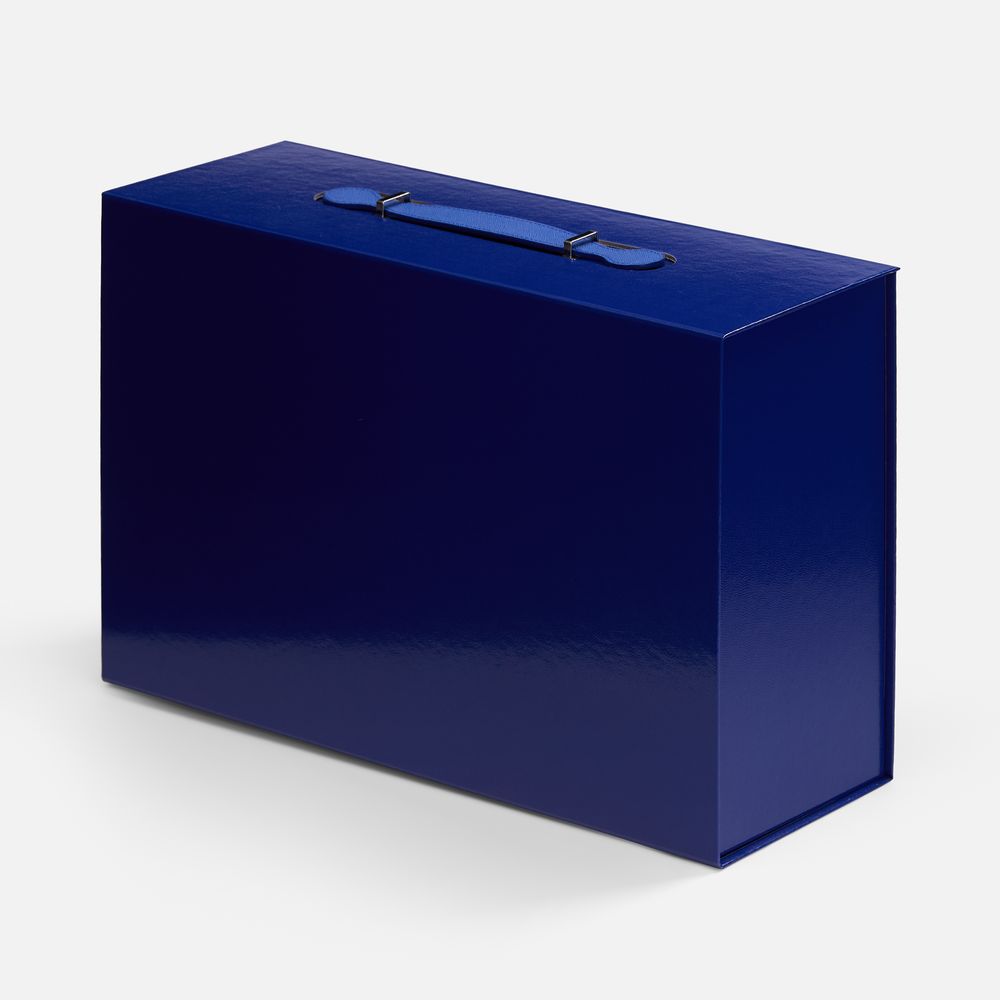 картинка Коробка складная Holdfold, L, синяя от магазина