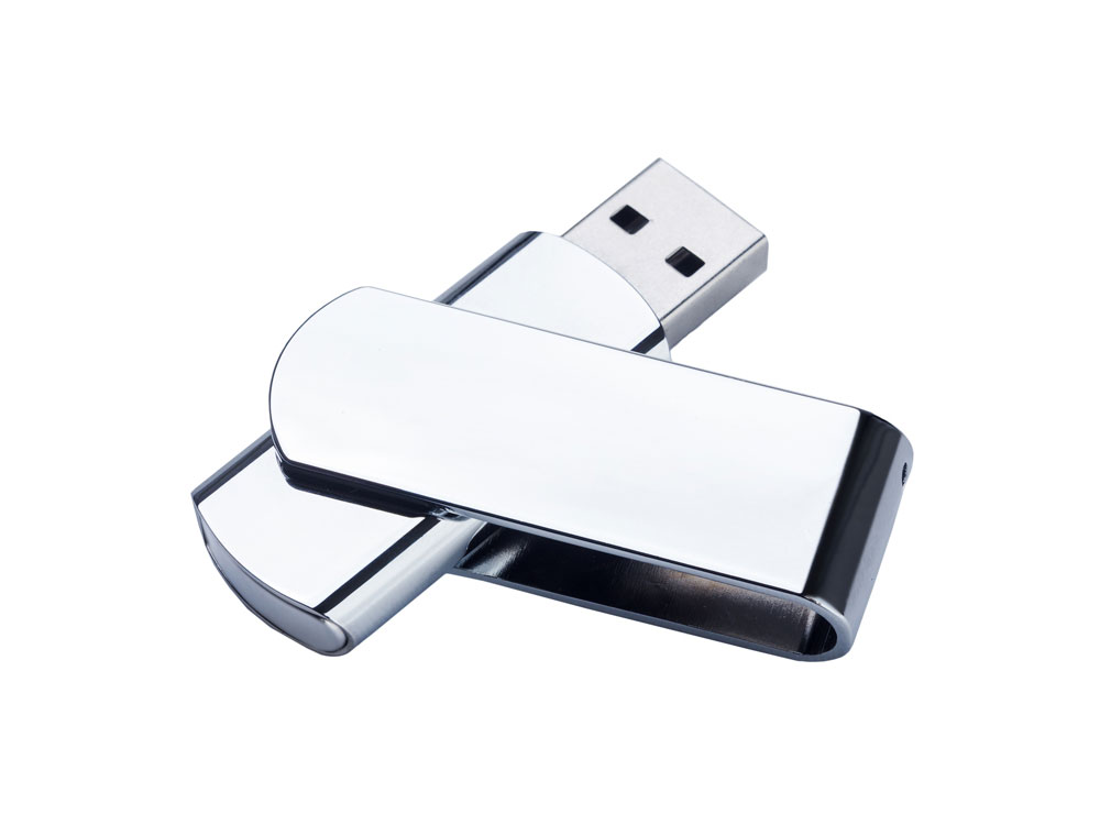 картинка USB 2.0- флешка на 32 Гб матовая поворотная от магазина