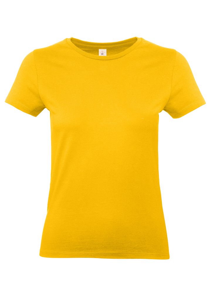 картинка Футболка женская E190 желтая от магазина