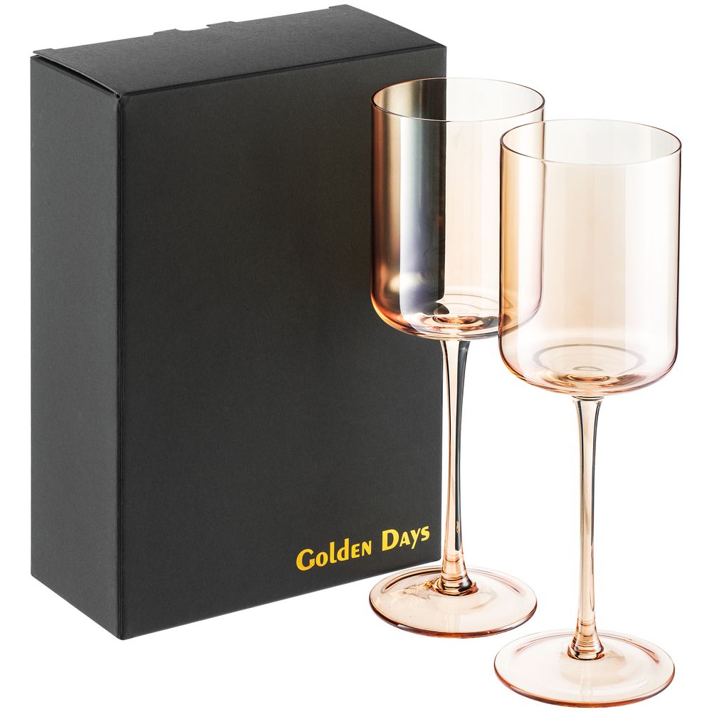 картинка Набор из 2 бокалов для вина Golden Days от магазина