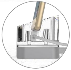 картинка LHT Security stand + Security Display Cable Senor (SEN611) / LHT Стенд безопасности + спиральный зарядный кабель (SEN611) от магазина