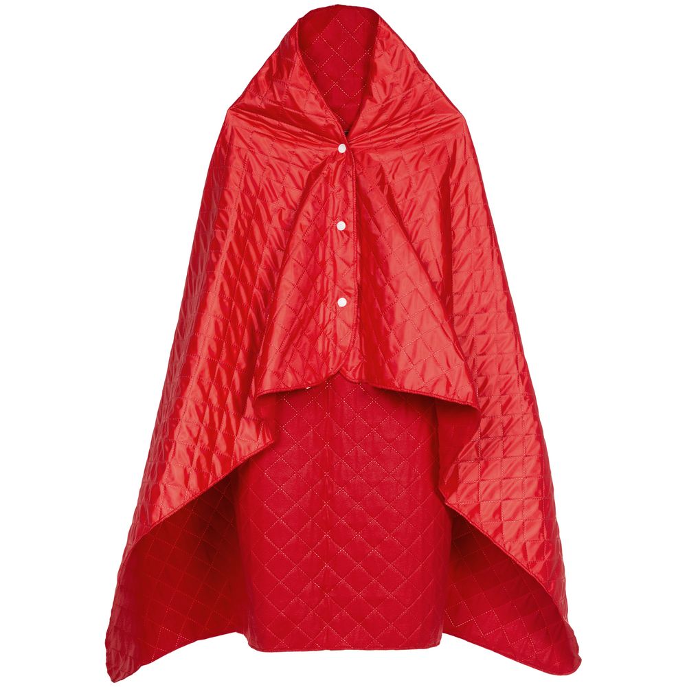 картинка Плед-пончо для пикника SnapCoat, красный от магазина