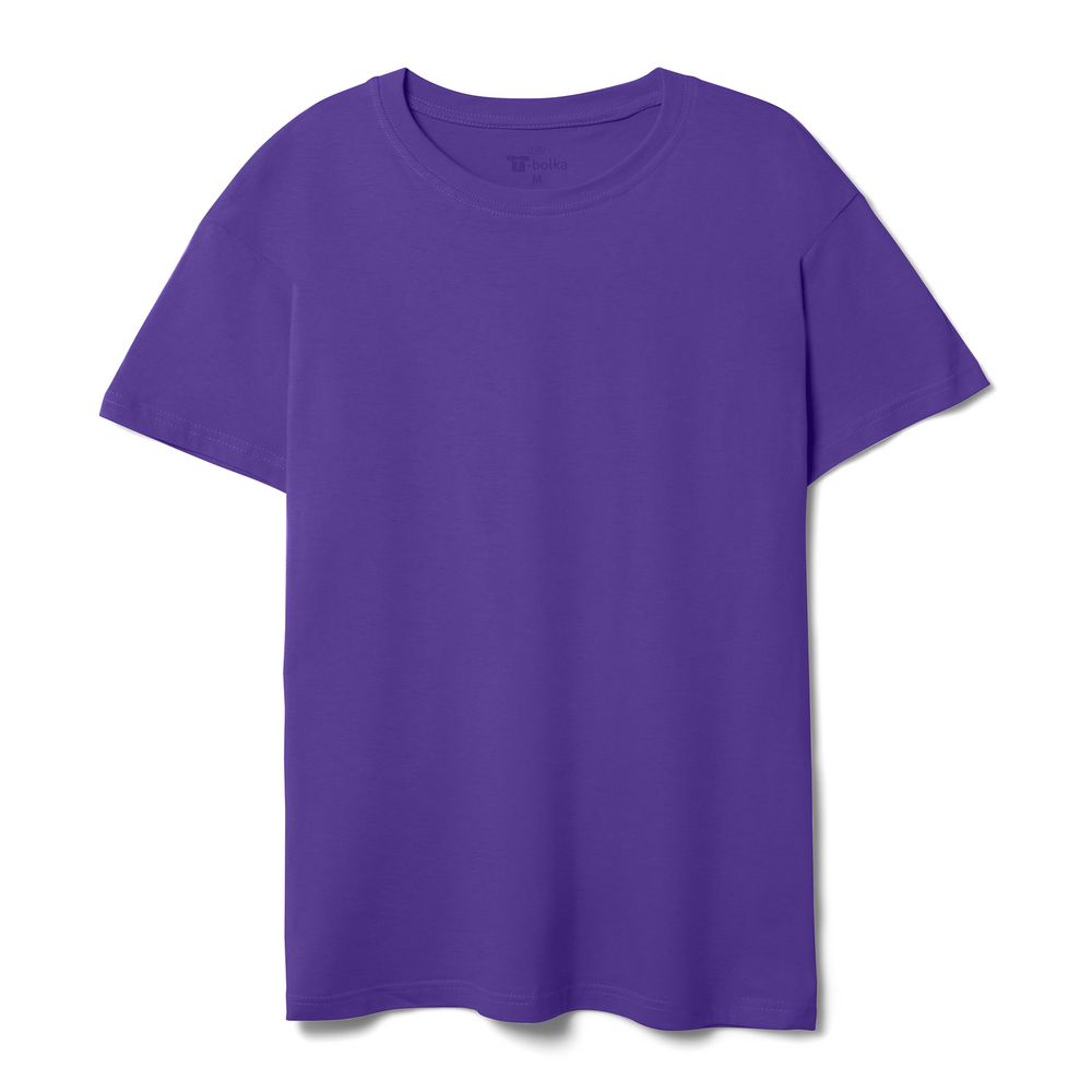 картинка Футболка унисекс T-bolka 140, фиолетовая от магазина