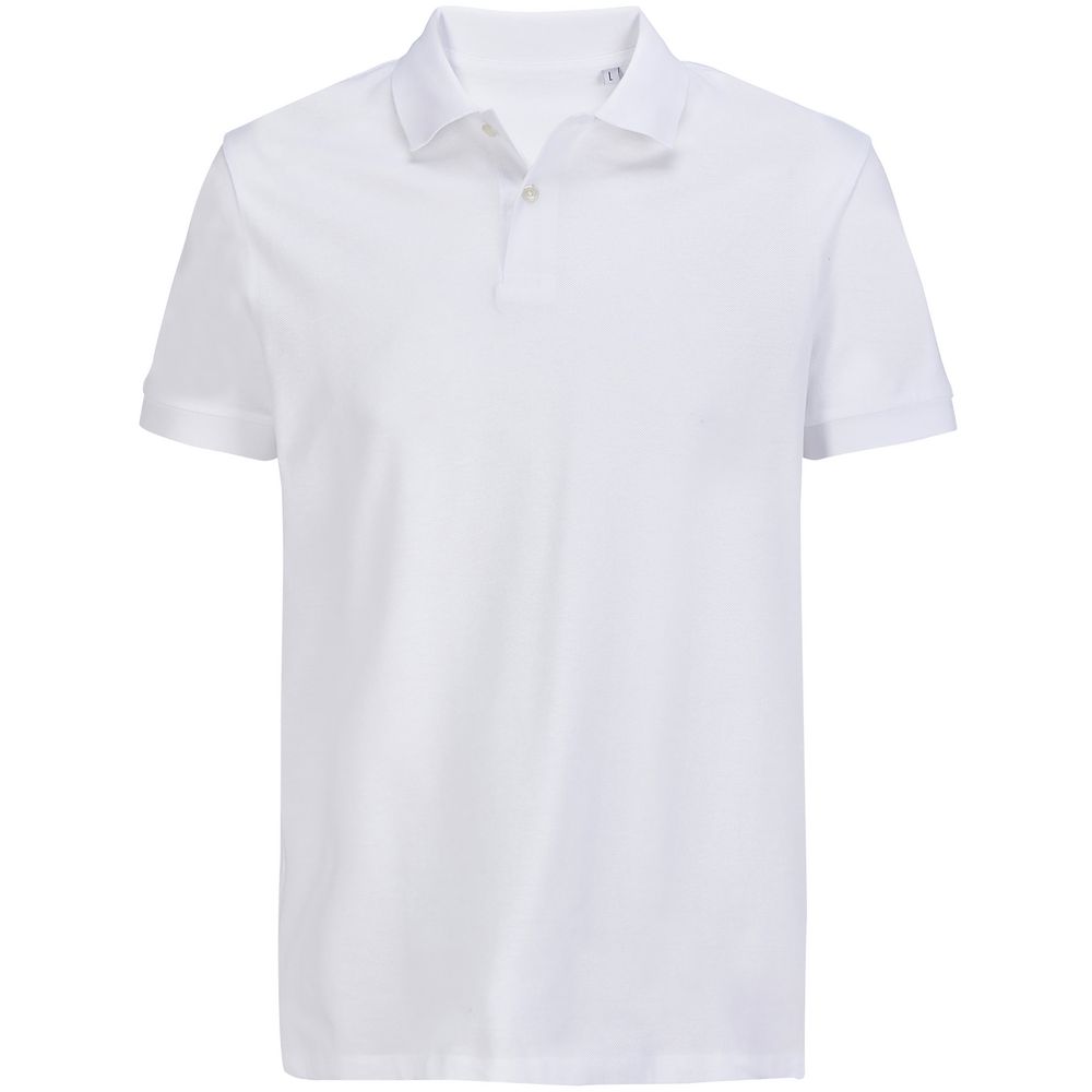 картинка Рубашка поло унисекс Pacific, белая от магазина