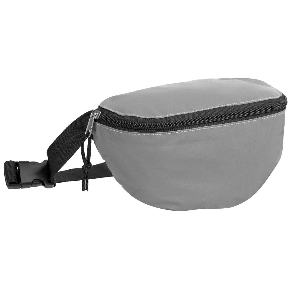 картинка Поясная сумка Manifest из светоотражающей ткани, серая от магазина