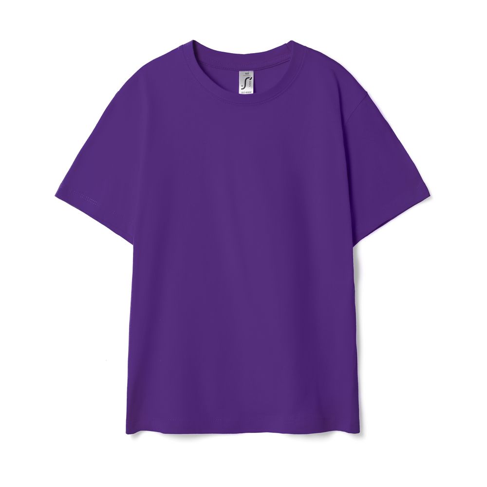 картинка Футболка детская Regent Kids 150, темно-фиолетовая от магазина