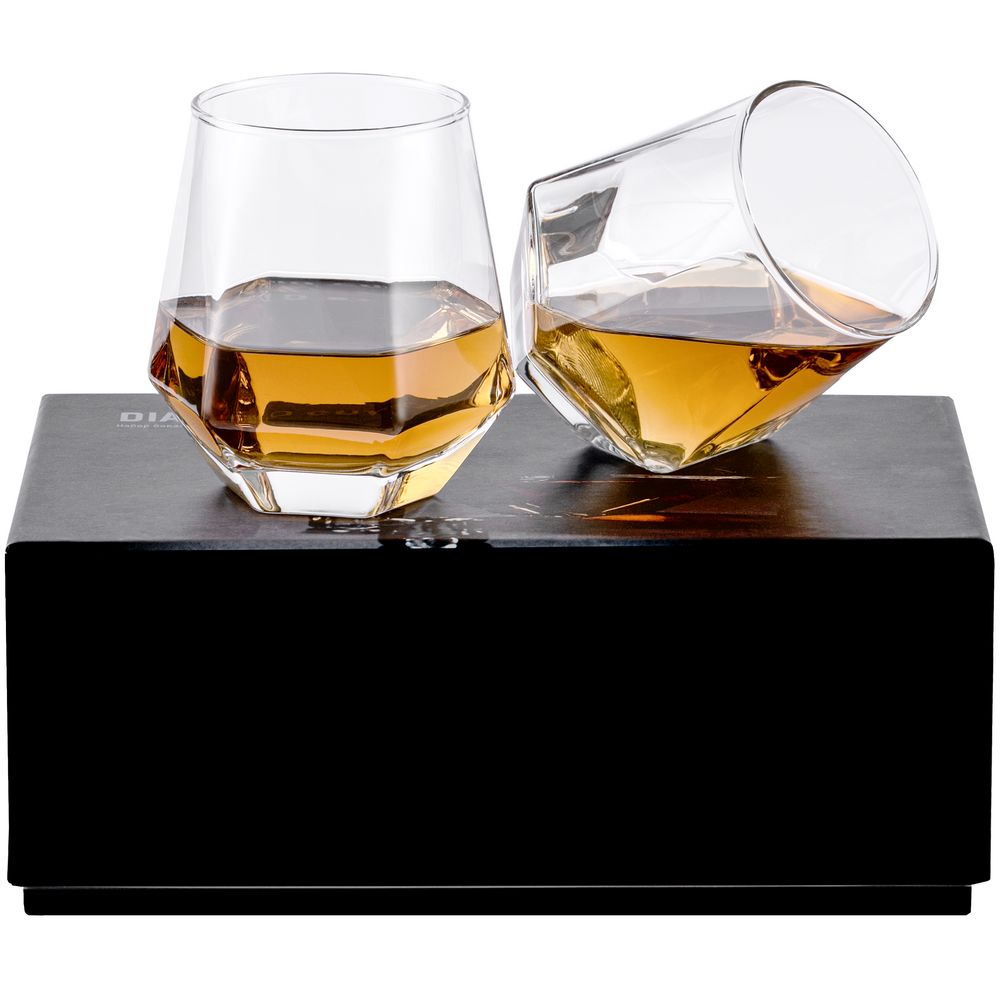 картинка Набор из двух бокалов Diamond Cut от магазина