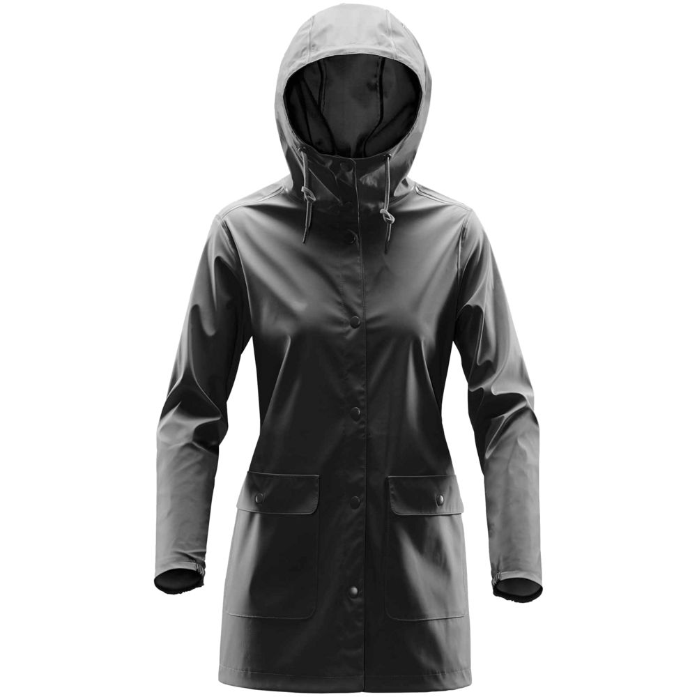 картинка Дождевик женский Squall, черный от магазина