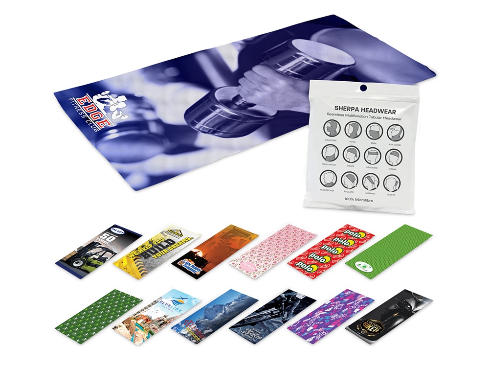 картинка Многофункциональная бандана с возможностью полноцветной печати от магазина