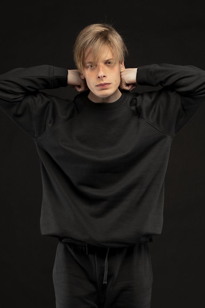 картинка Свитшот унисекс S1, черный от магазина