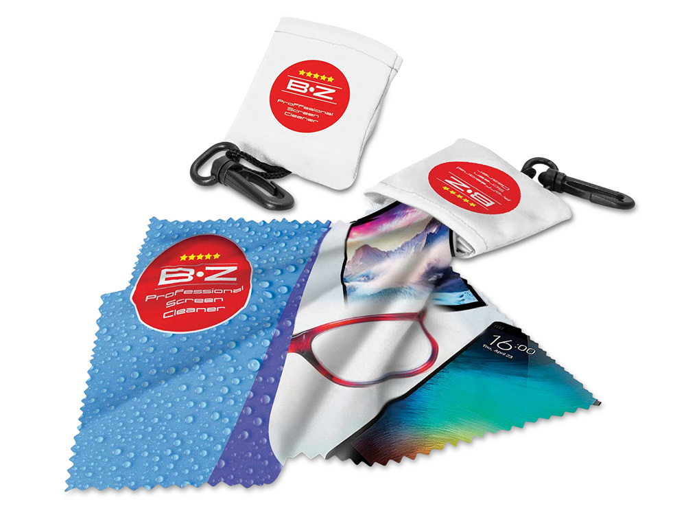 картинка Очищающая салфетка в чехле с возможностью полноцветной печати от магазина