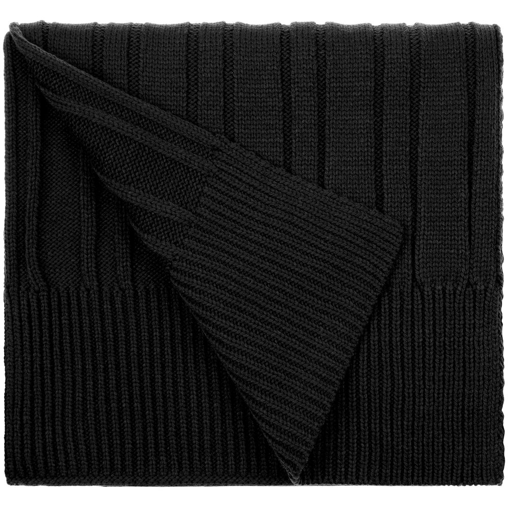 картинка Шарф Knit Beat, черный от магазина