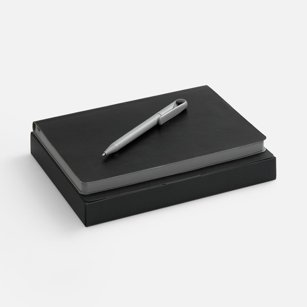 картинка Набор Doppio, черный с серым от магазина