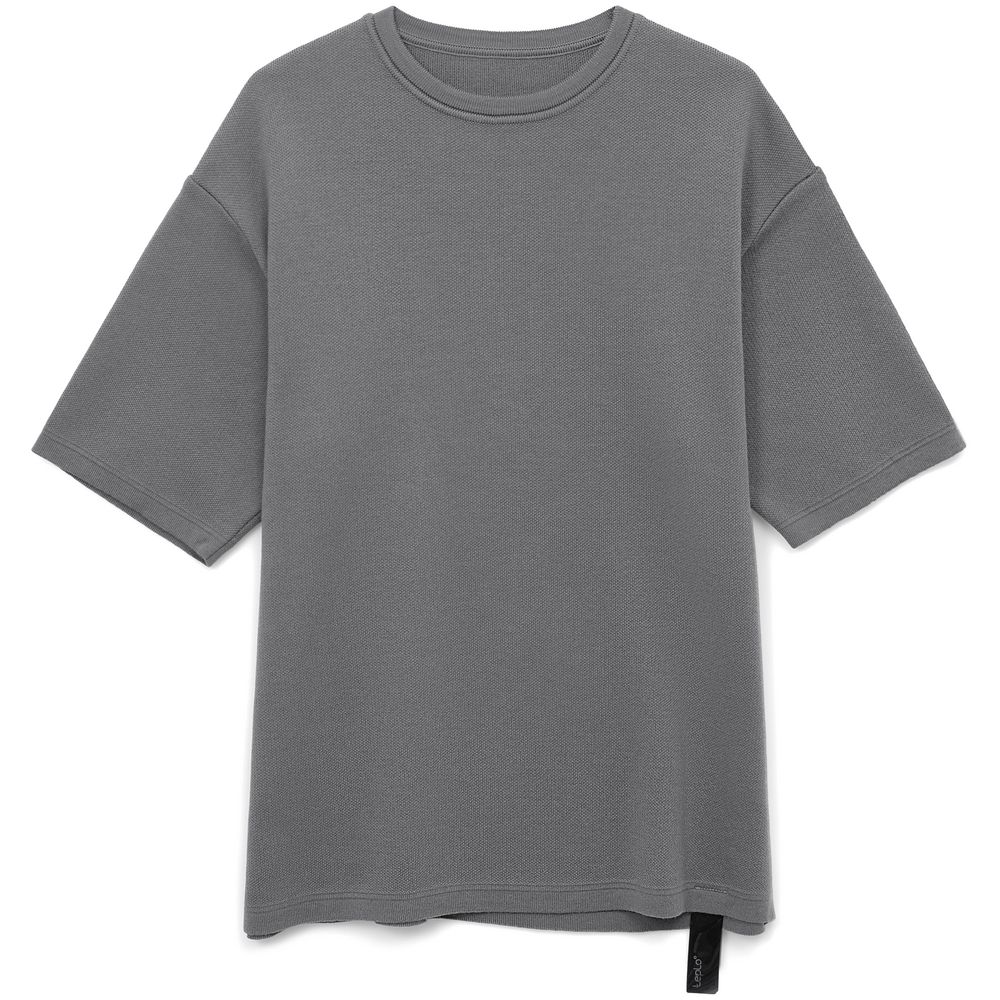 картинка Джемпер с коротким рукавом Siluetti Volumica, серый от магазина