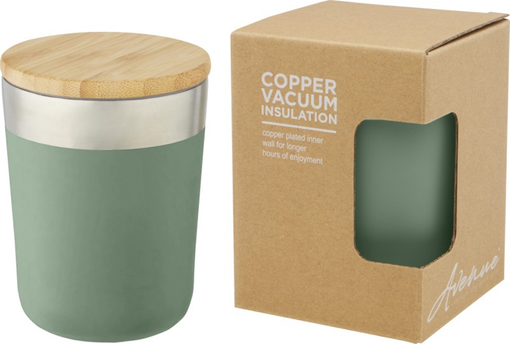 картинка Кружка с вакуумной изоляцией и бамбуковой крышкой Lagan от магазина