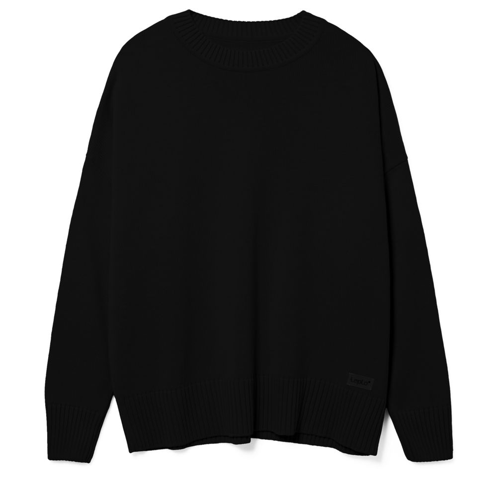 картинка Джемпер оверсайз унисекс Stated в сумке, черный от магазина