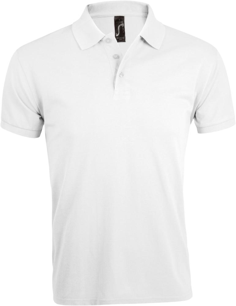 картинка Рубашка поло мужская Prime Men, белая от магазина