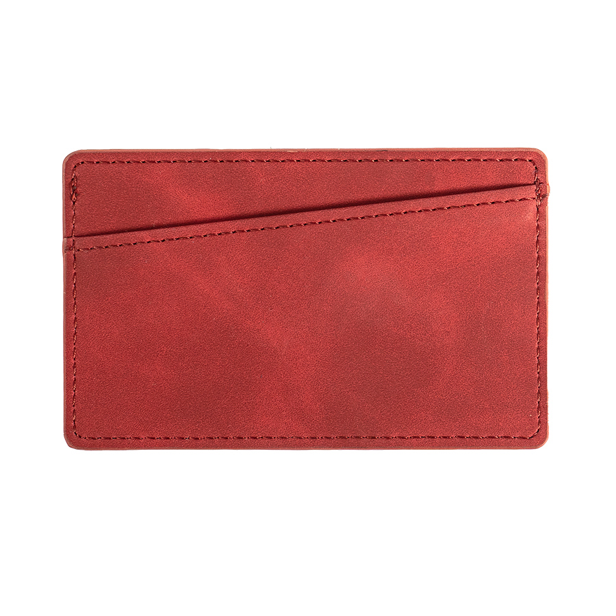 картинка Чехол для карт с 2 отделениями, красный от магазина