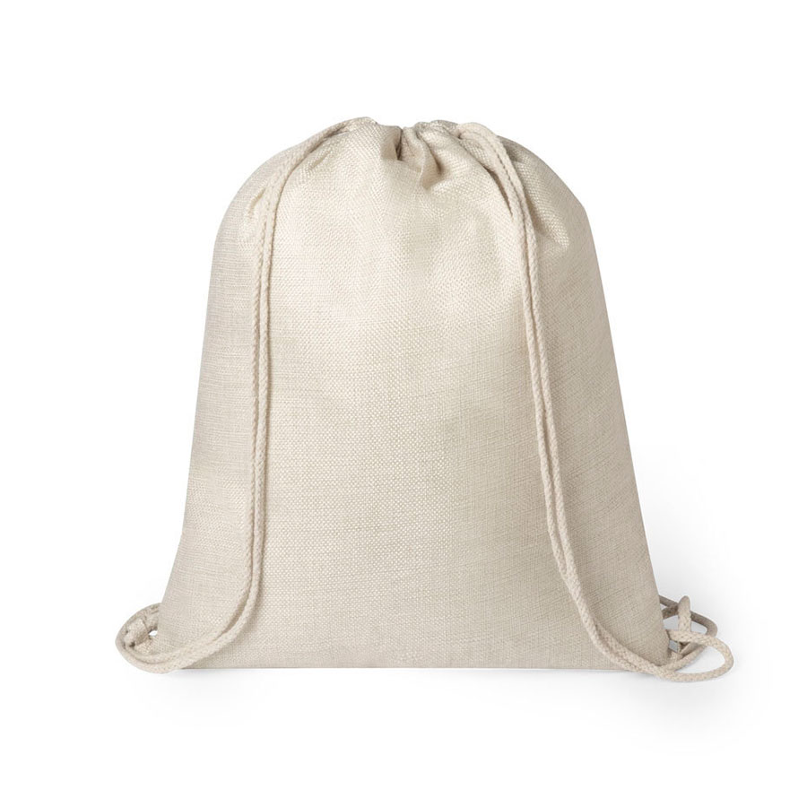 картинка Рюкзак "Lizcom", бежевый, 42x34 см, 100% полиэстер от магазина