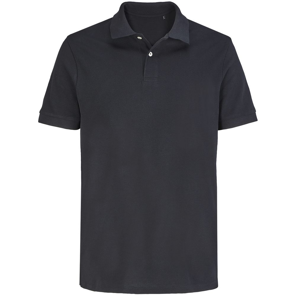 картинка Рубашка поло унисекс Pacific, черная от магазина