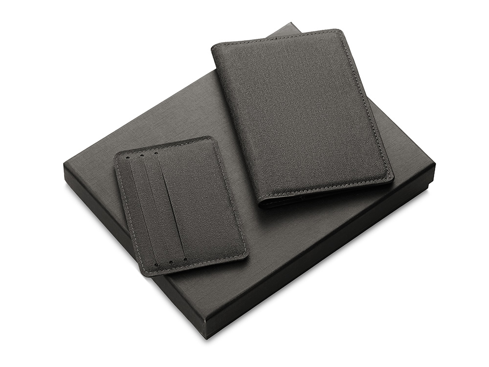 картинка Подарочный набор Consul: обложка для паспорта и картхолдер от магазина