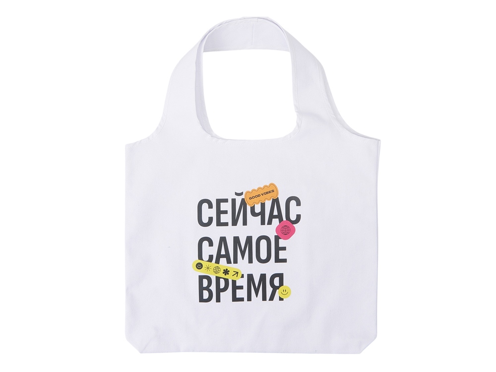 картинка Сумка-шоппер Vest из хлопка с термотрансфером от магазина