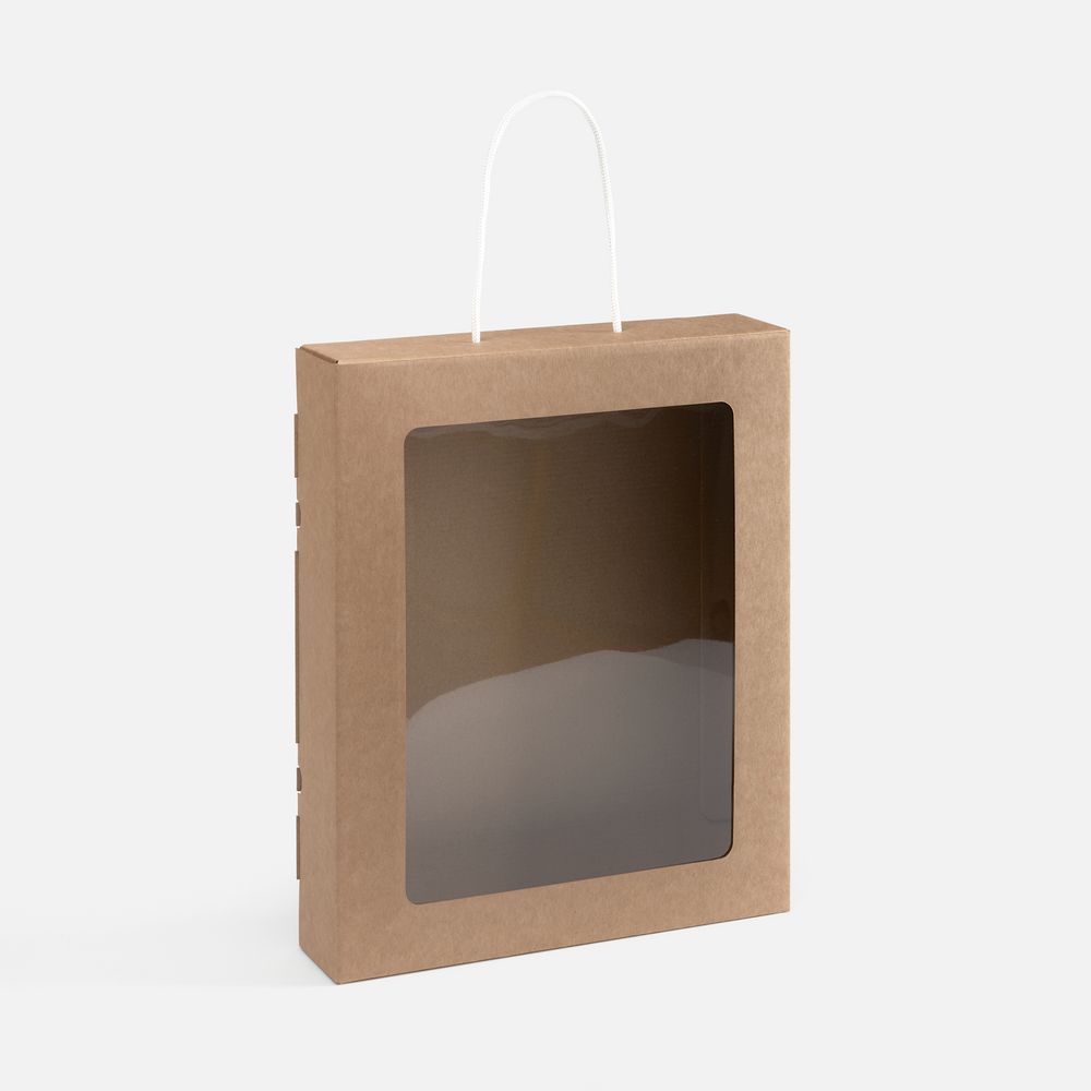 картинка Коробка Pacanelle, M, с белой ручкой от магазина