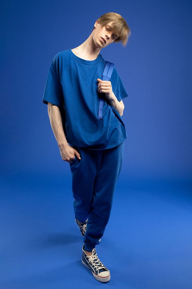 картинка Футболка унисекс T2, синяя от магазина