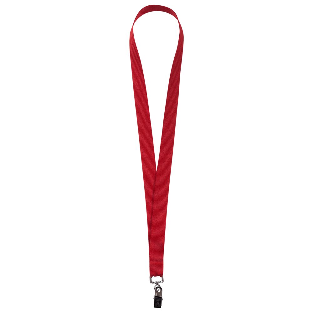 картинка Лента для бейджа Neckband, красная от магазина